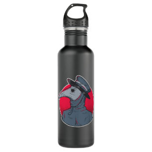 Vintage Plague Doctor 710 Ml Water Bottle