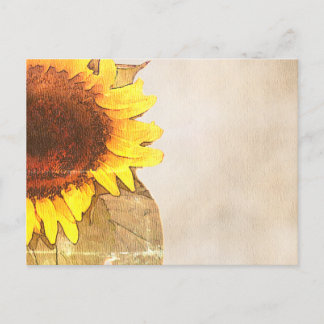 Vintage Plain White Texture Wedding Invitation