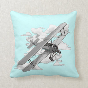 Vintage Plane Cushion