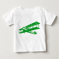 Vintage Plane - Grass Green