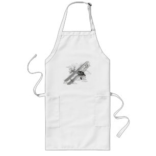 Vintage Plane Long Apron