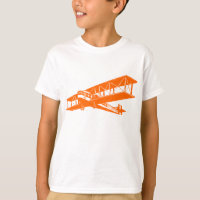 Vintage Plane - Orange