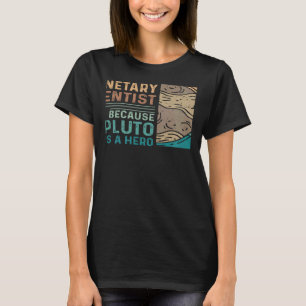 Vintage Planetary Science Astronomy For A Planet P T-Shirt