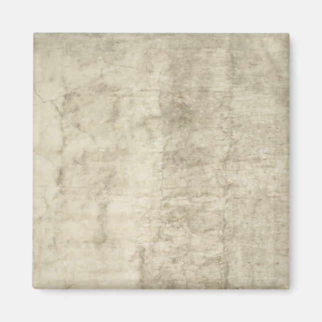 Vintage Plaster or Parchment Background Customised Magnet (Front)