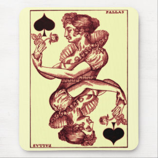 Vintage Playing Card Mouse Pad