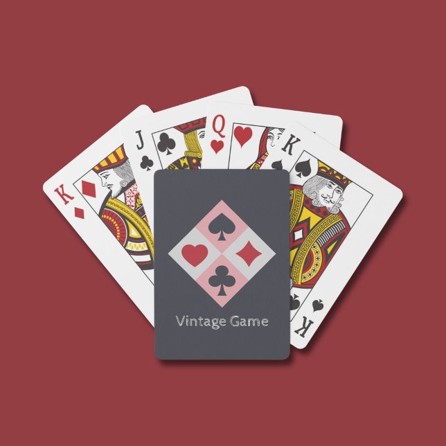 Vintage Playing Cards Colours Playing Cards (Vintage Playing Cards Colors Playing Cards)