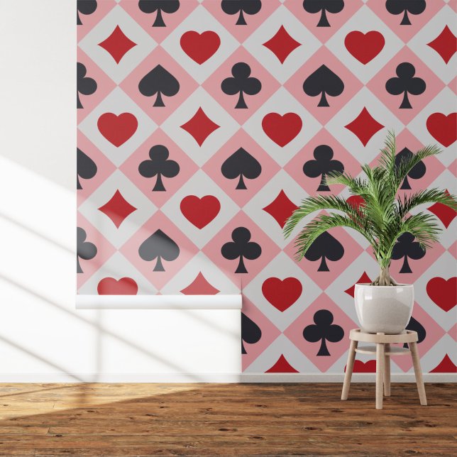 Vintage Playing Cards Colours  Wallpaper (Vintage Playing Cards Colors Wallpaper)