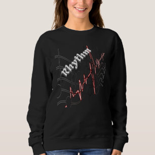 Vintage Playing Rhythm Guitar Sweatshirt