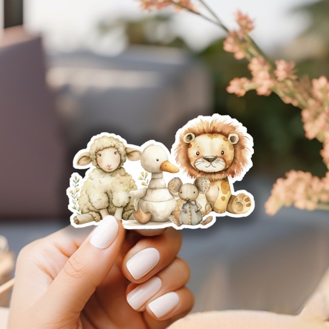 Vintage Plush Nursery Animals Baby Shower (Creator Uploaded)