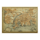 Vintage Plymouth England Map (1901)