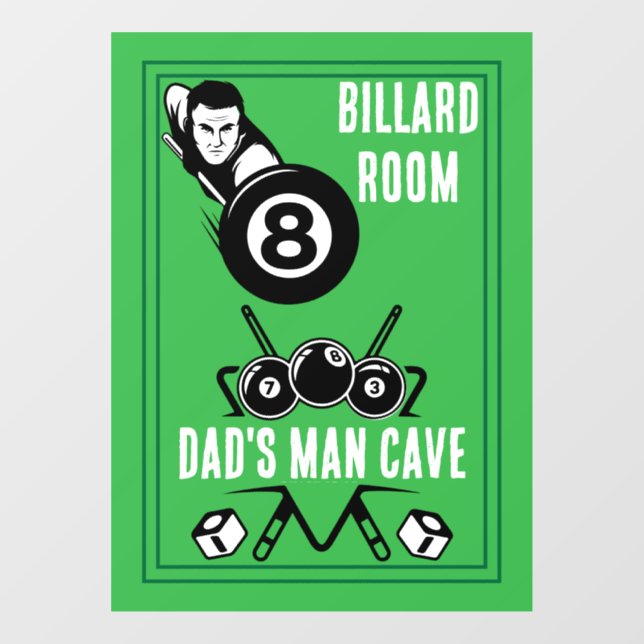 Vintage Pocket Billards (Sheet)