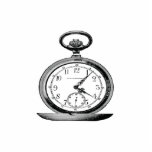 Vintage Pocket Watch Cool Fab Photo Sculpture Decoration<br><div class="desc">Pocket Watch Vintage Newspaper Advertisement clipart antique steampunk clock timepiece</div>