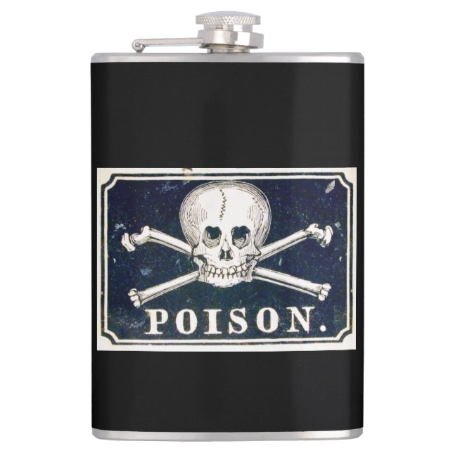 Vintage Poison Flask (Front)