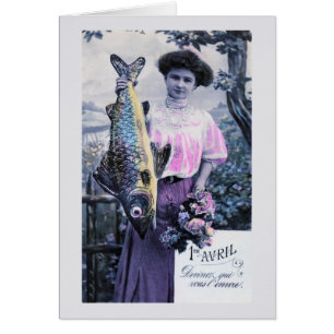 vintage Poisson d'avril
