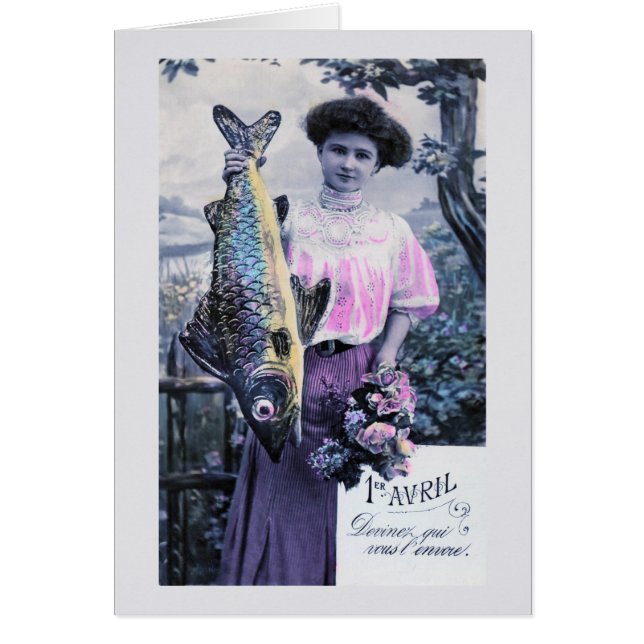 vintage Poisson d'avril (Front)