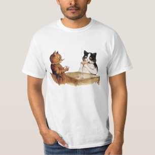 vintage poker playing cats T-Shirt