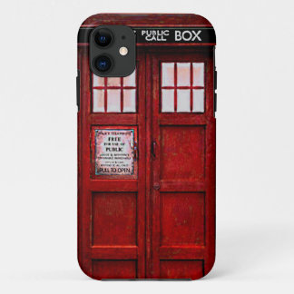 Vintage Police Public Call Box iPhone 5 Case (red)