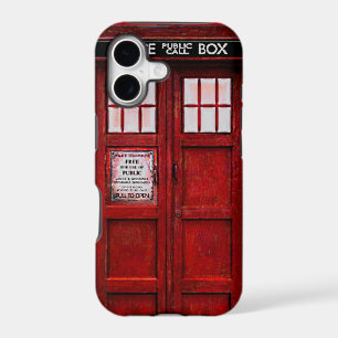 Vintage Police Public Call Box iPhone 5 Case (red)