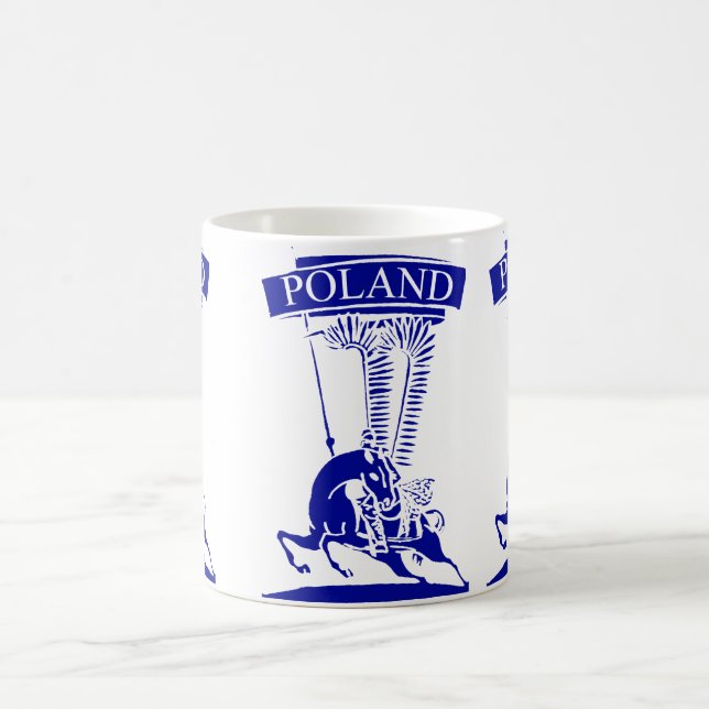 Vintage Polish Winged Hussar Coffee Mug (Center)