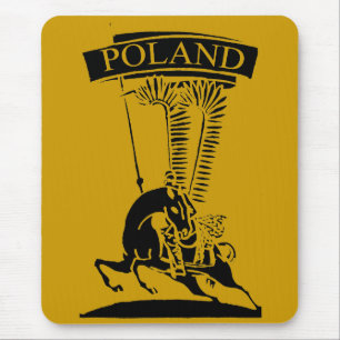 Vintage Polish Winged Hussar Mouse Pad