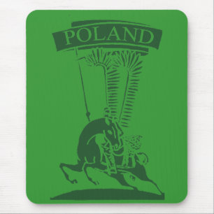 Vintage Polish Winged Hussar Mouse Pad