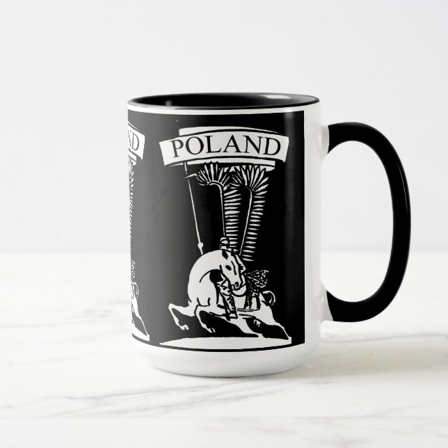 Vintage Polish Winged Hussar Mug (Right)