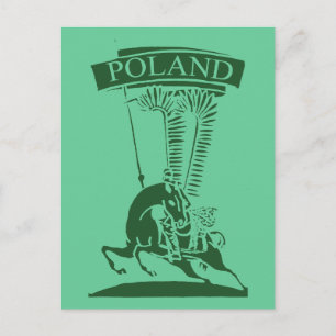 Vintage Polish Winged Hussar Postcard