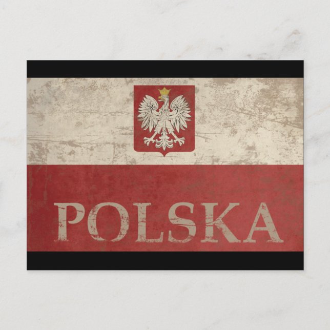 Vintage Polska Postcard (Front)