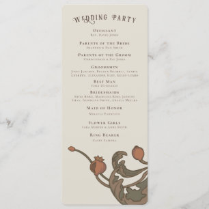 Vintage Pomegranate Fans  Program