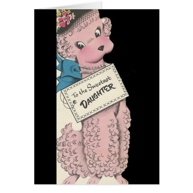 Vintage Poodle Daughter (Front)