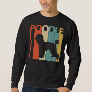 Vintage Poodle Dog Sweatshirt
