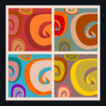 Vintage Pop art 60s style art Poster<br><div class="desc">Vintage Pop art 60s style art</div>