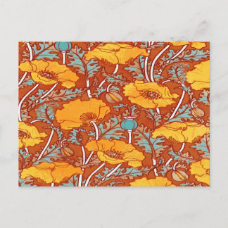 Vintage Poppy ~ Postcard
