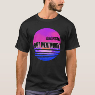 Vintage Port Wentworth  Vaporwave Georgia T-Shirt