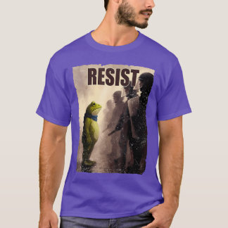 Vintage Portland 2025 Resist Frog Protest Men Wome T-Shirt