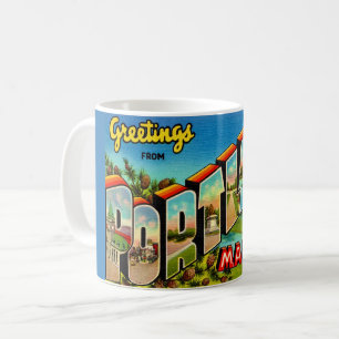 Vintage Portland Maine Mug