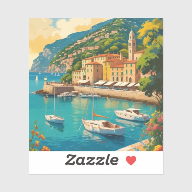 Vintage Portofino Genova Italy (Sheet)