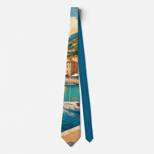 Vintage Portofino Genova Italy Tie (Front)