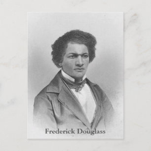 Vintage Portrait Abolitionist Frederick Douglass Postcard