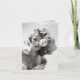 Vintage Portrait Card