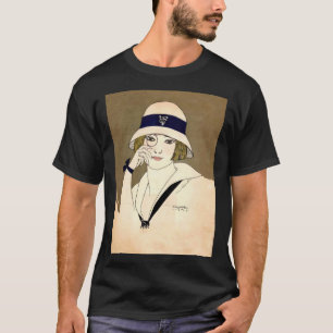 vintage portrait of a flapper T-Shirt