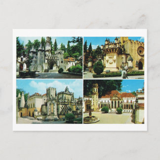 Vintage Portugal,  Coimbra, Multiview Postcard