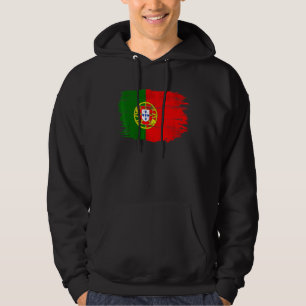 Vintage Portugal Flag For Portuguese Hoodie