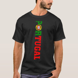 Vintage Portugal Flag Portuguese Roots Pride Men T-Shirt