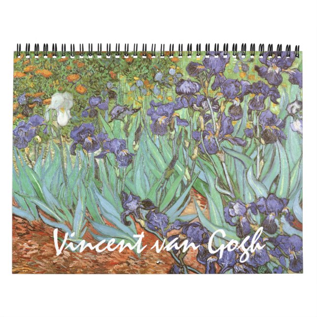 Vintage Post Impressionism by Vincent van Gogh Calendar (Cover)