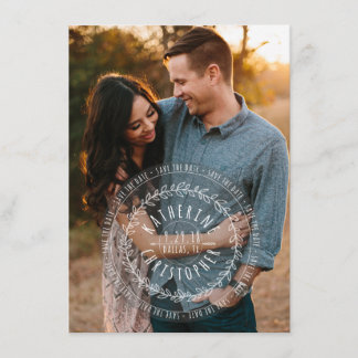 Vintage Postage Save The Date