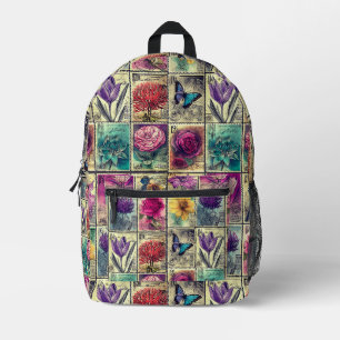 Vintage Postage Stamp Bag