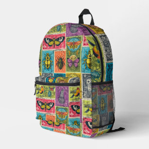 Vintage Postage Stamp Bag