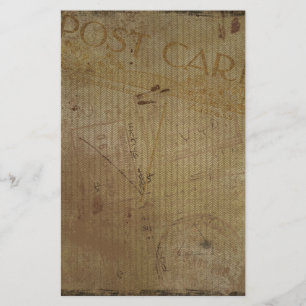 Vintage Postcard Background Journal Scrapbooking Stationery