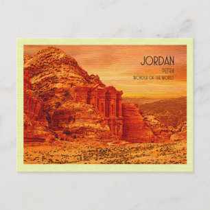 Vintage Postcard  Petra Jordan